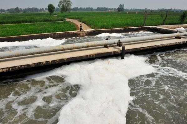 曝氣池消泡劑應用場景圖